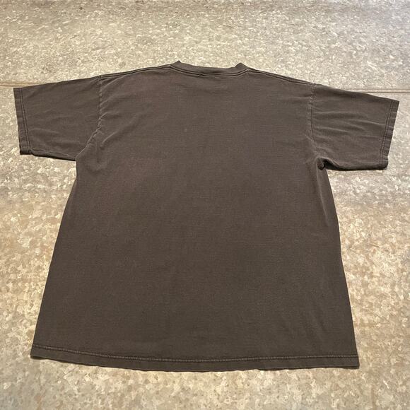 Vintage 90s CHICAGO BULLS 5 Time NBA Champions Logo 7 Tee Shirt Mens XL Cotton - Picture 6 of 9